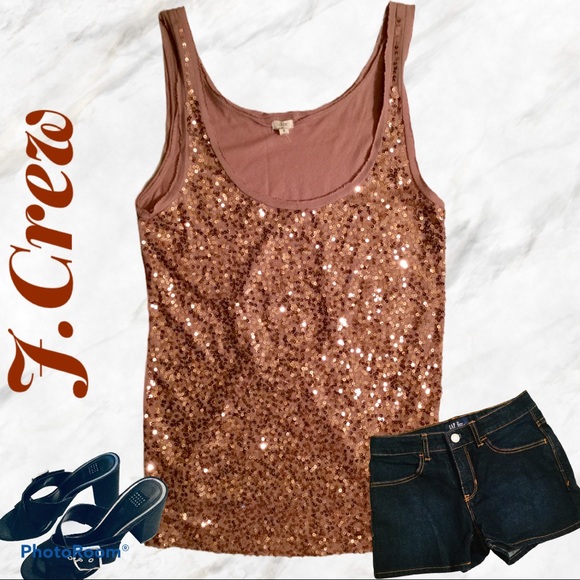 J. Crew Sequence Tank Top. - Picture 6 of 7